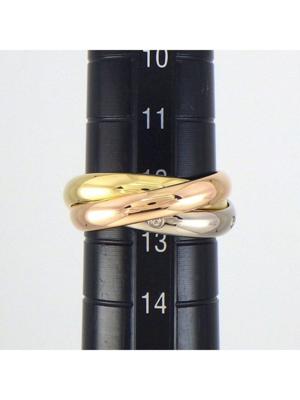 Cartier Ring Trinity Classic Model MM Three Color Diamond - Picture 9 of 11
